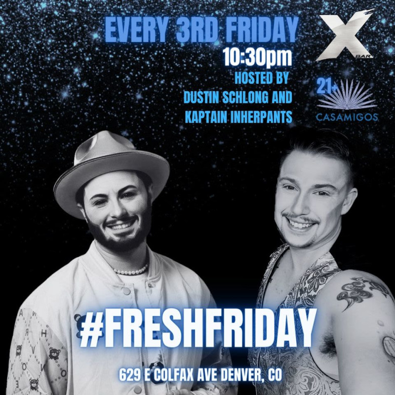 Fresh Fridays in Denver at X Bar Denver