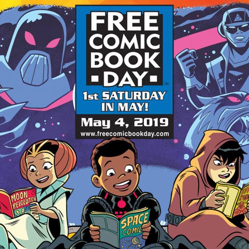 Free Comic Book Day 2019 At Rogues Gallery Comics Games Do512