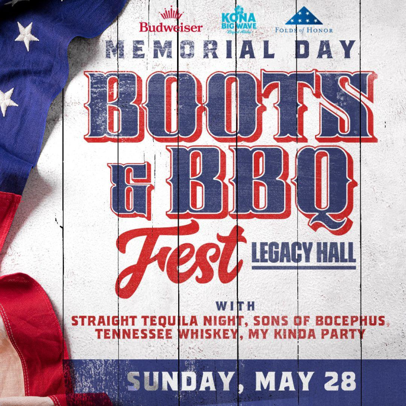 Memorial Day Boots & BBQ Fest in Plano at Legacy Hall