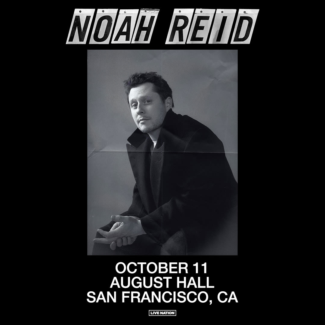 Noah Reid in San Francisco at August Hall