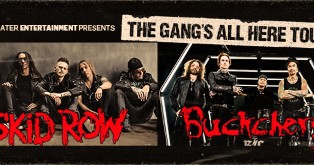 The Gang’s All Here Tour Skid Row, Buckcherry in Suquamish at