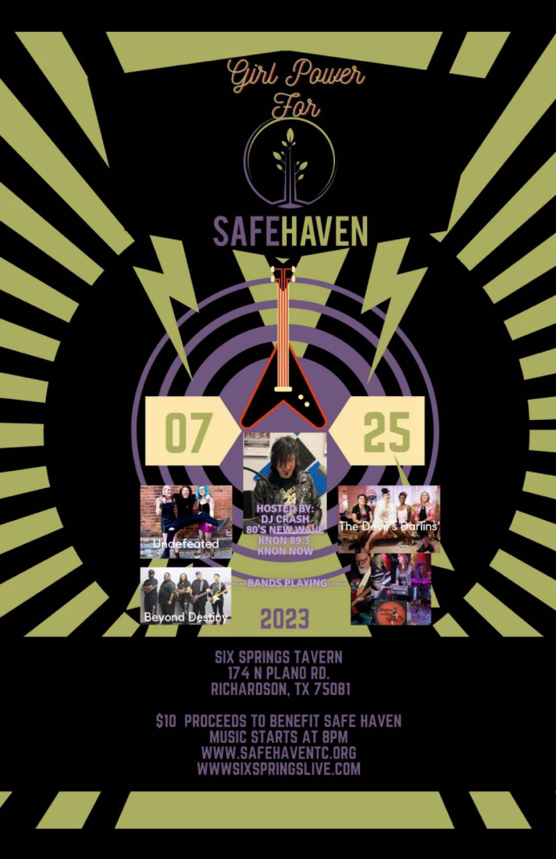 Girl Power Rocks to benefit Safe Haven Undefeated, Beyond