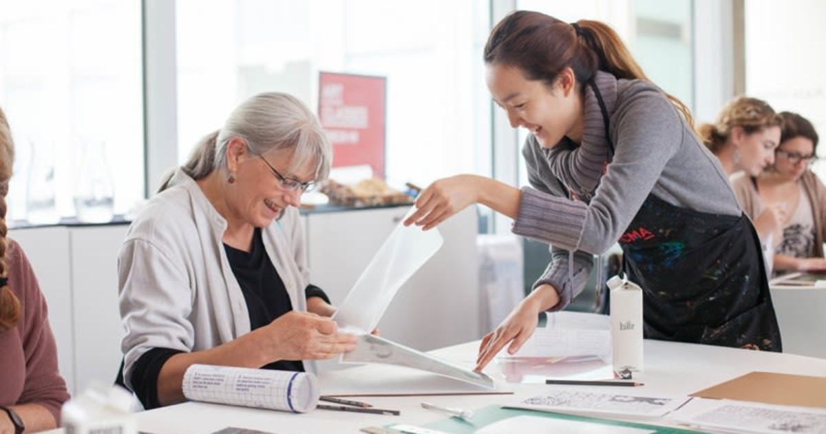 Adult Art Class Printmaking—Relief Printmaking in Los Angeles