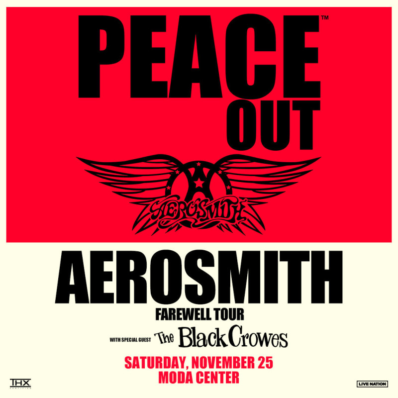 POSTPONED Aerosmith with special guest The Black Crowes in