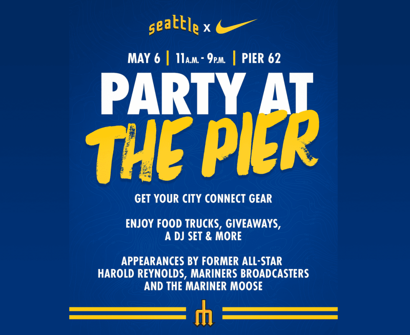 Seattle Mariners Party at the Pier in Seattle at Pier 62