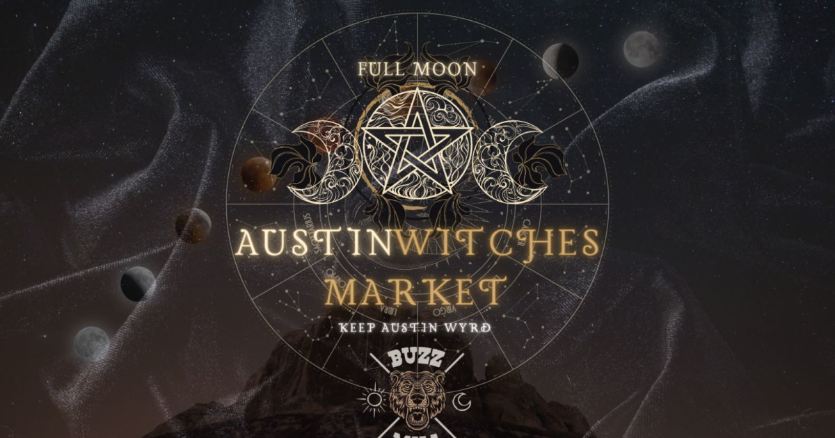 Full Moon Witches Market in Austin at Buzz Mill