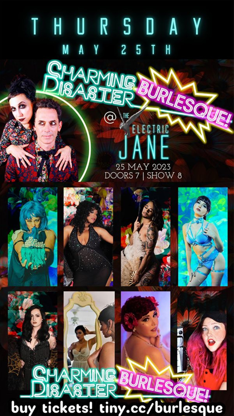 Charming Disaster Burlesque in Nashville at The Electric Jane