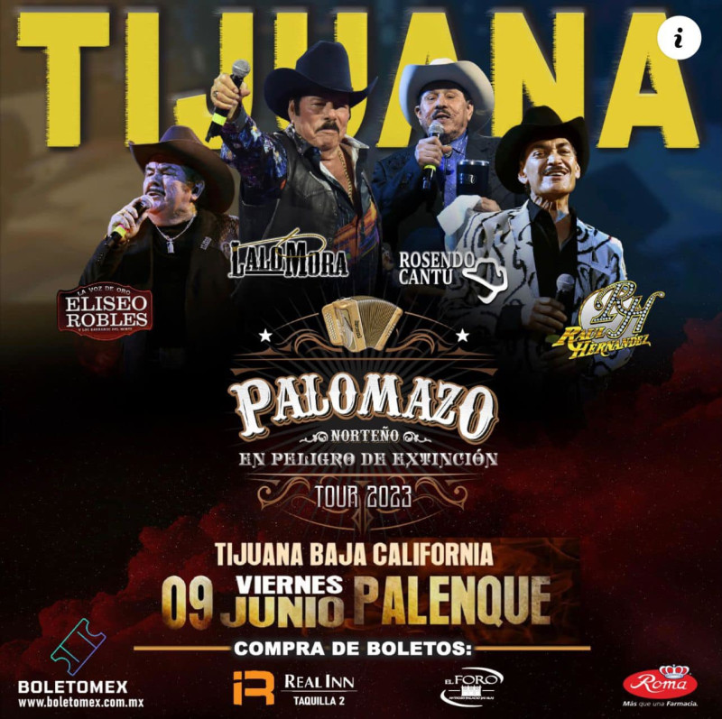 Palomazo Norteño en Peligro De Extinción en Tijuana en Palenque