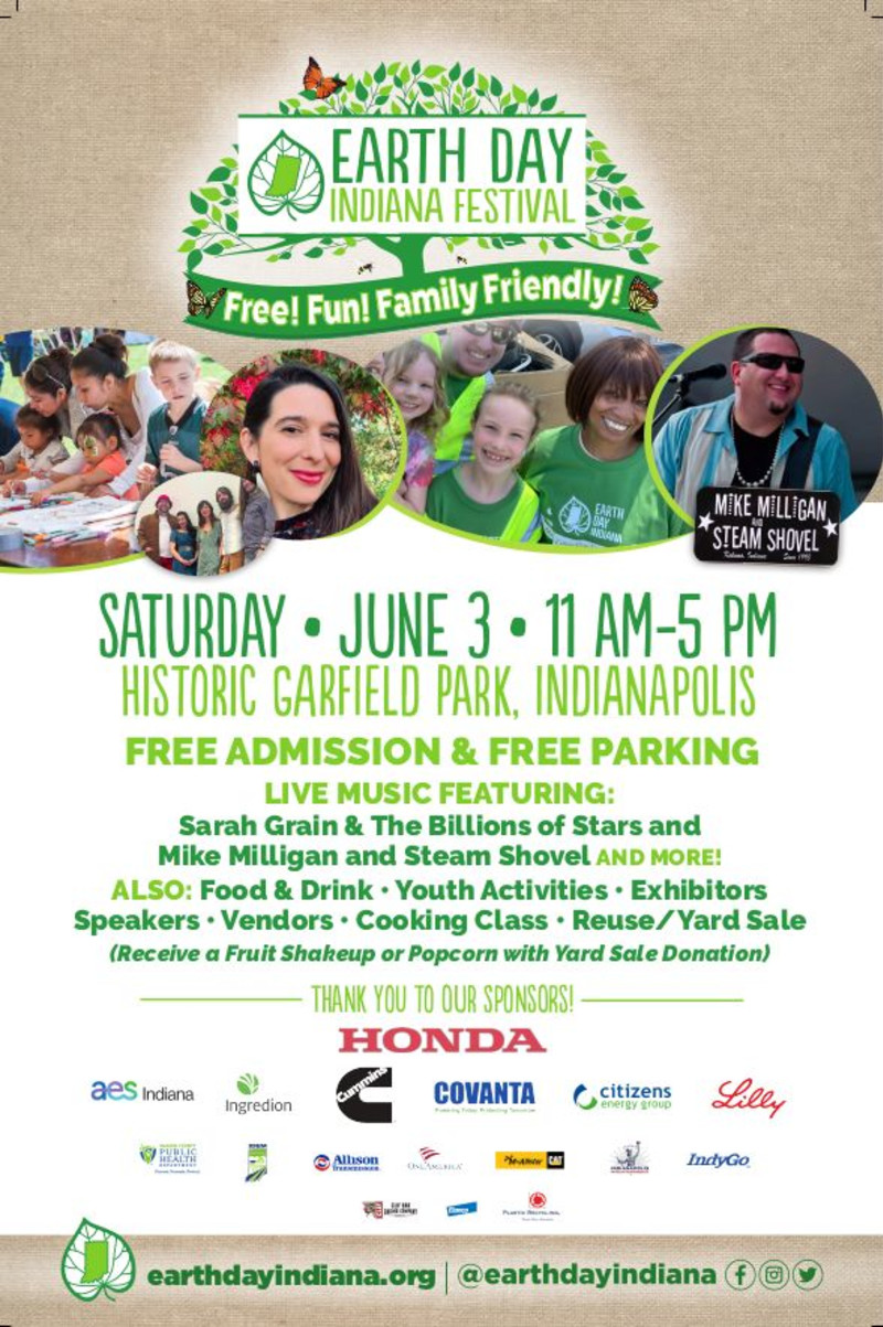 Earth Day Indiana Festival in Indianapolis at Garfield Park Arts