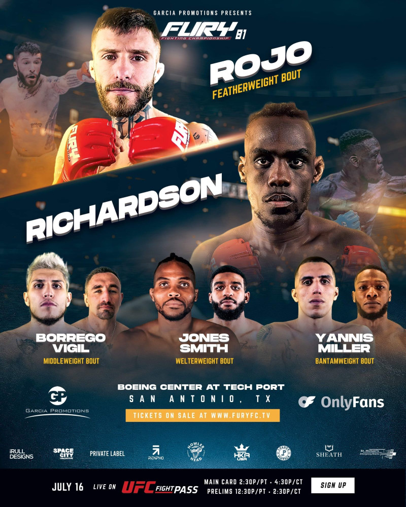 Fury Fighting Championship 81 in San Antonio at Boeing Center at
