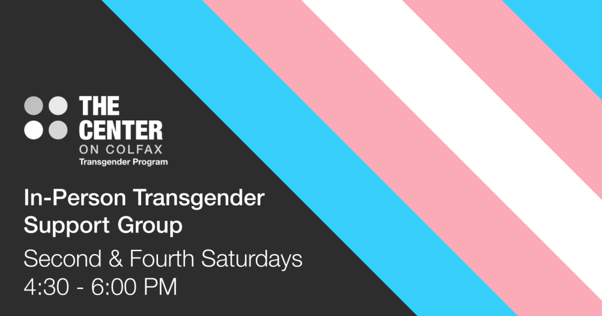 In Person Transgender Support Group in Denver at The Center on