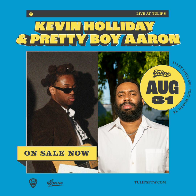 Kevin Holliday and Pretty Boy Aaron in Fort Worth at Tulips FTW