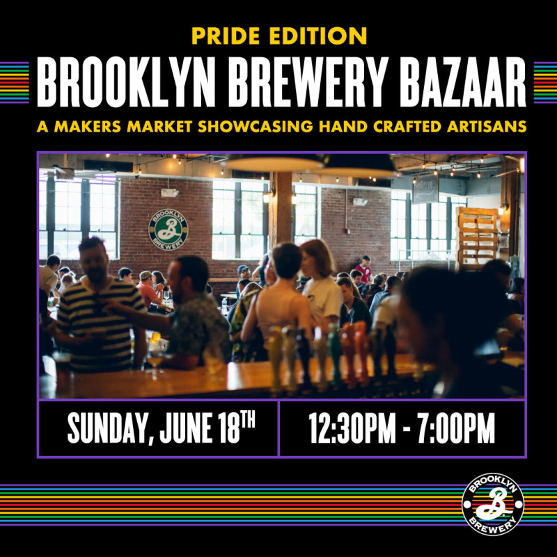 Brooklyn Brewery Bazaar P.R.I.D.E. edition in Brooklyn at