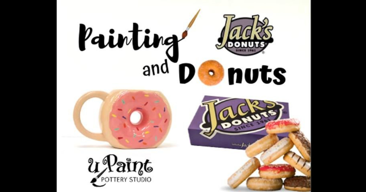 Pottery & Donuts at Jack's Plainfield in Greenwood at UPaint
