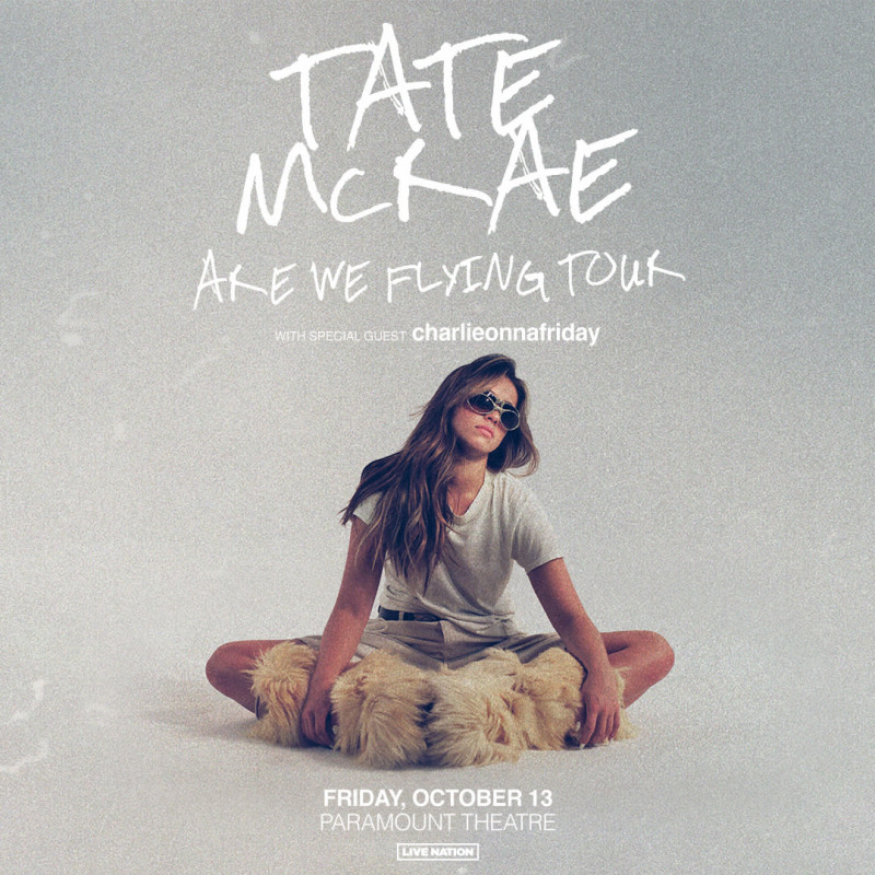 Tate McRae in Seattle at Paramount Theatre