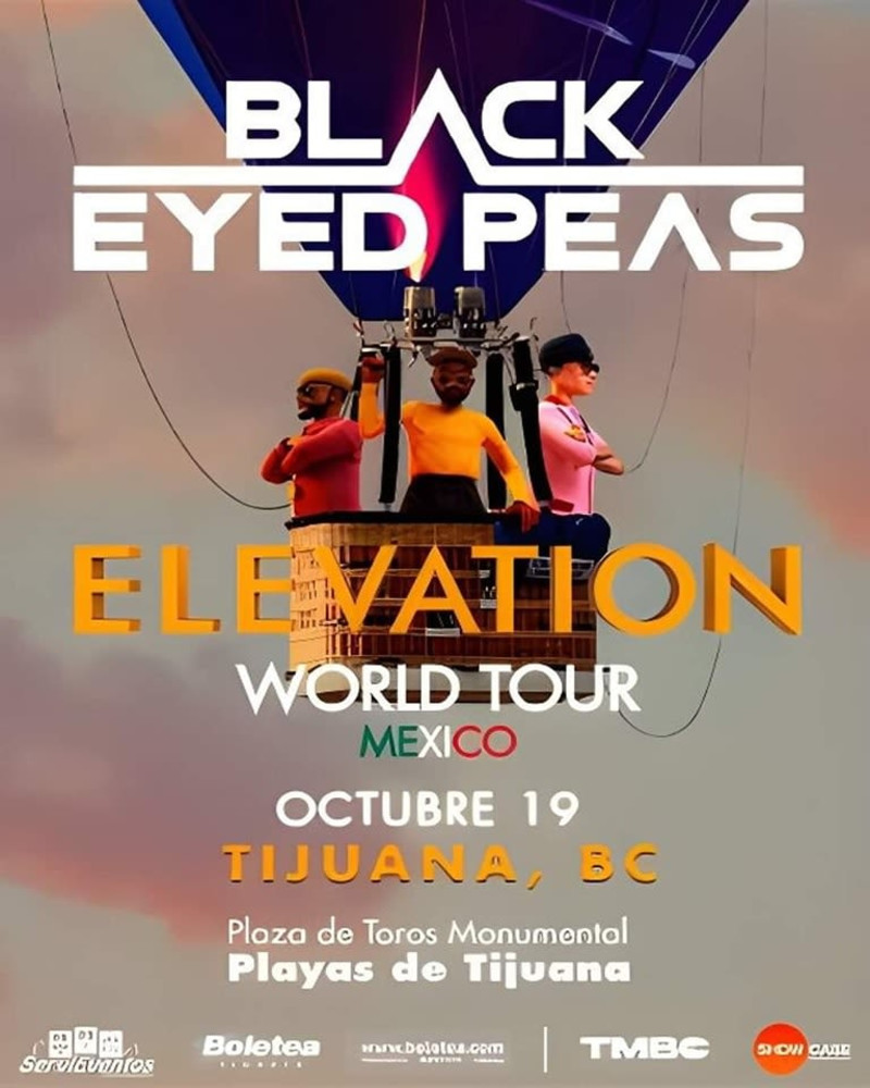 Black Eyed Peas Elevation Tour (Cancelado) en Tijuana en Plaza