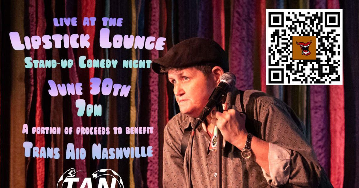 LIVE AT THE LIPSTICK LOUNGE MONTHLY STANDUP COMEDY SHOW in