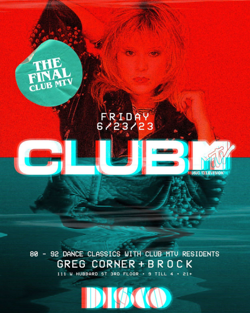 THE FINAL CLUB MTV 80's Music Video Dance Night in Chicago at