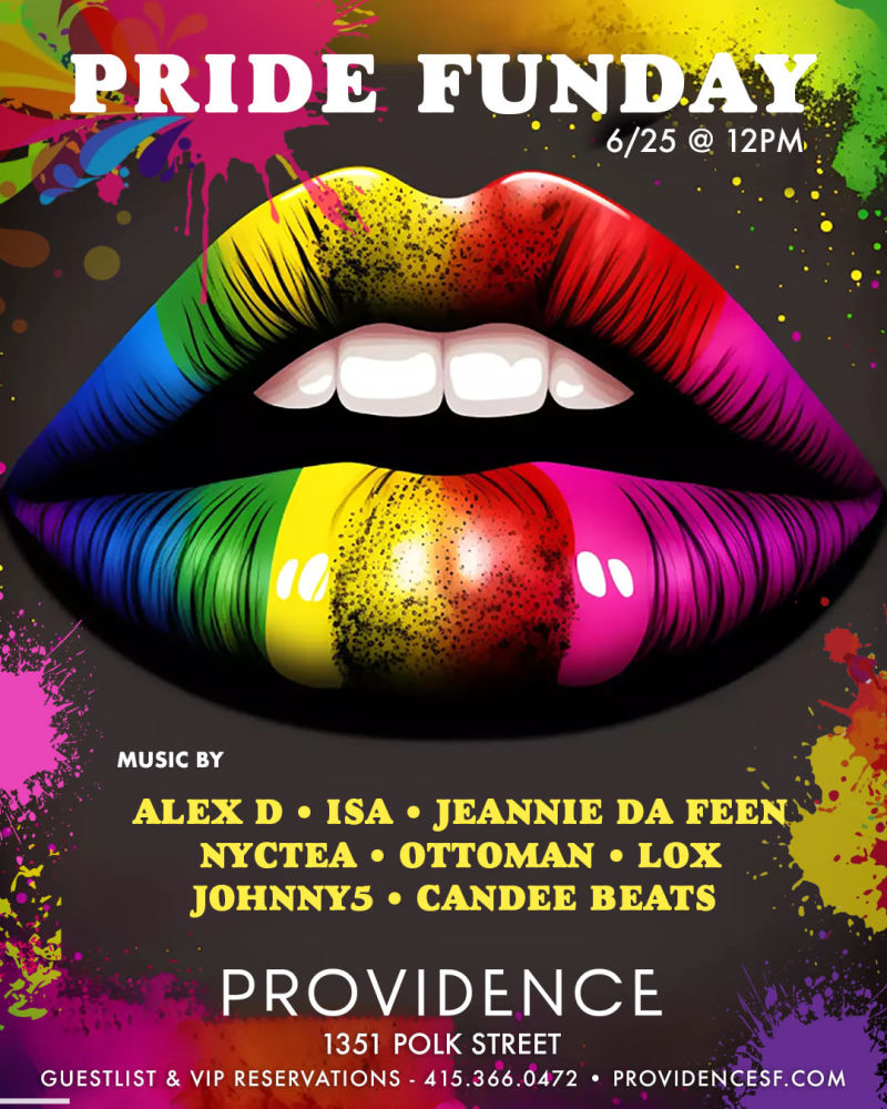 PRIDE FUNDAY in San Francisco at Providence SF