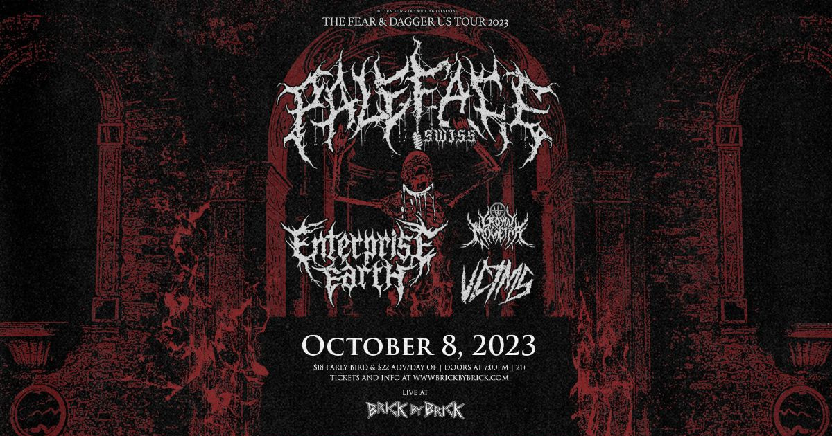 Paleface Swiss with Special Guests in San Diego at Brick By Brick