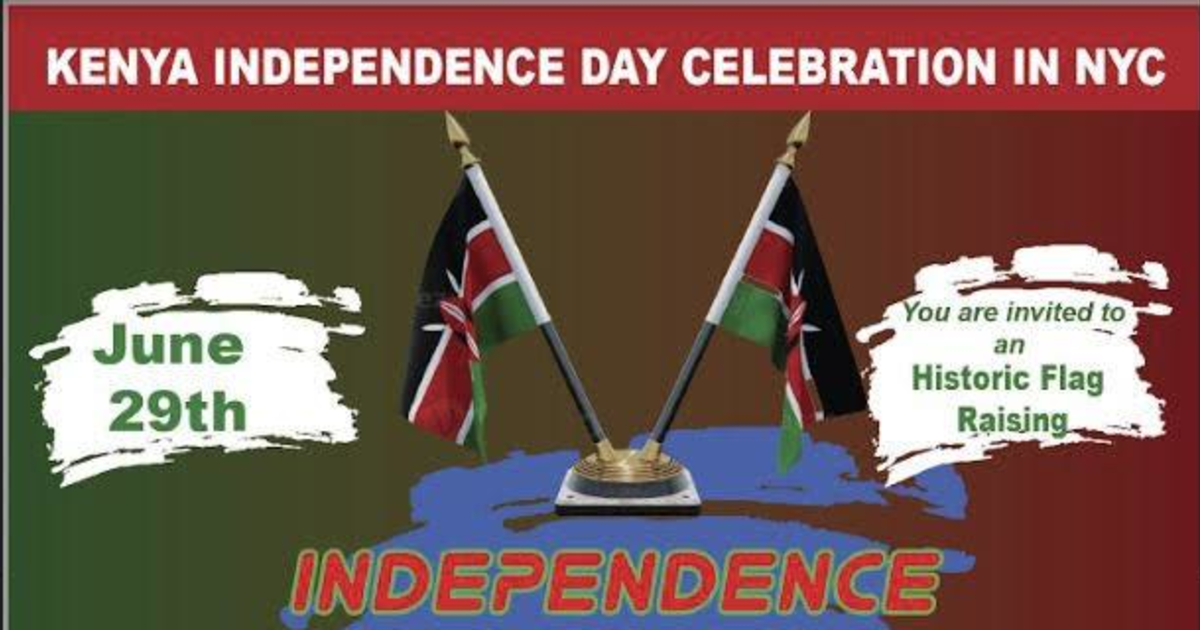 Kenya's 60th Madaraka Day Flag Raising Ceremony in New York City