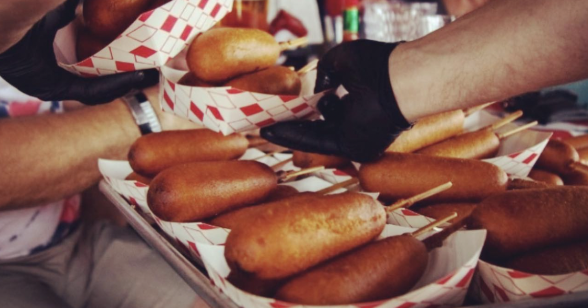 13th Annual Corn Dog Eating Contest in Austin at Black Sheep Lodge