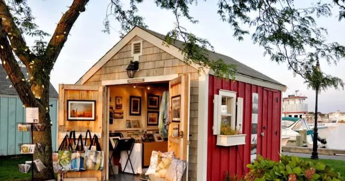 Hyannis HyArts Artist Shanties in Boston at HyArts Cultural