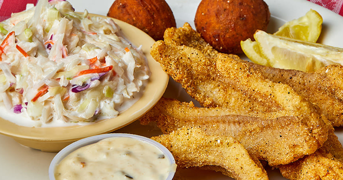 Fish Fryday at the Loveless Barn in Nashville at The Loveless