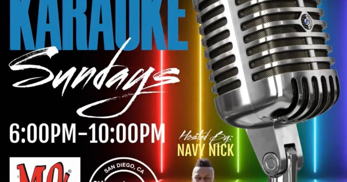 Karaoke Sundays in San Diego at Urban Mo's Bar & Grill