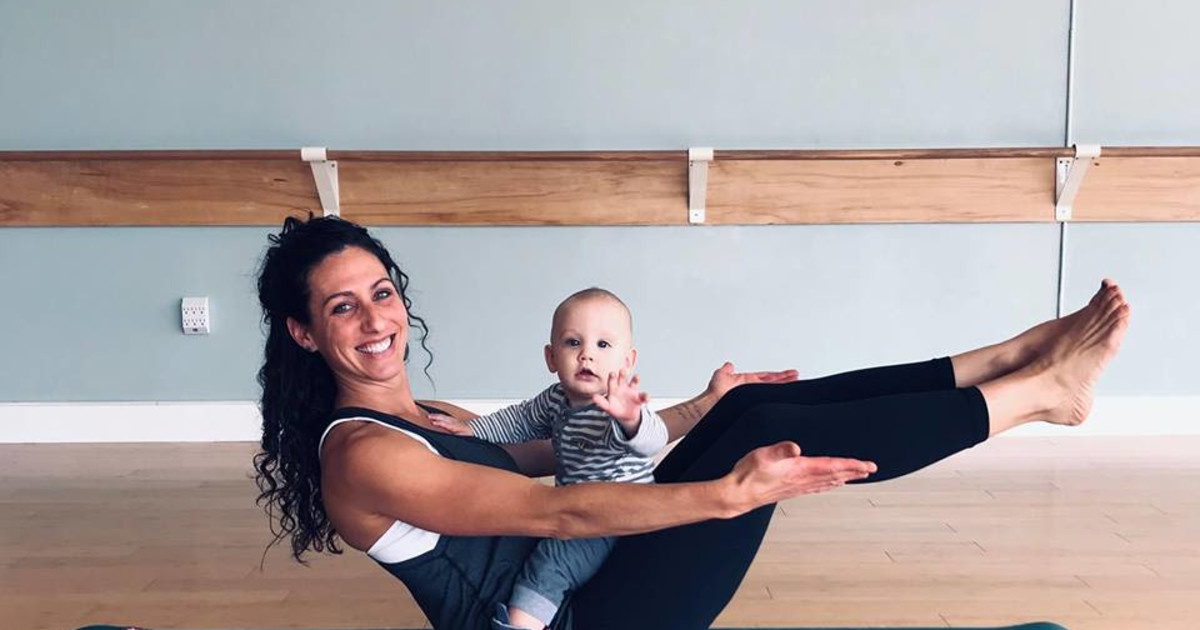 Mommy and Me Yoga in Indianapolis at Invoke Studio