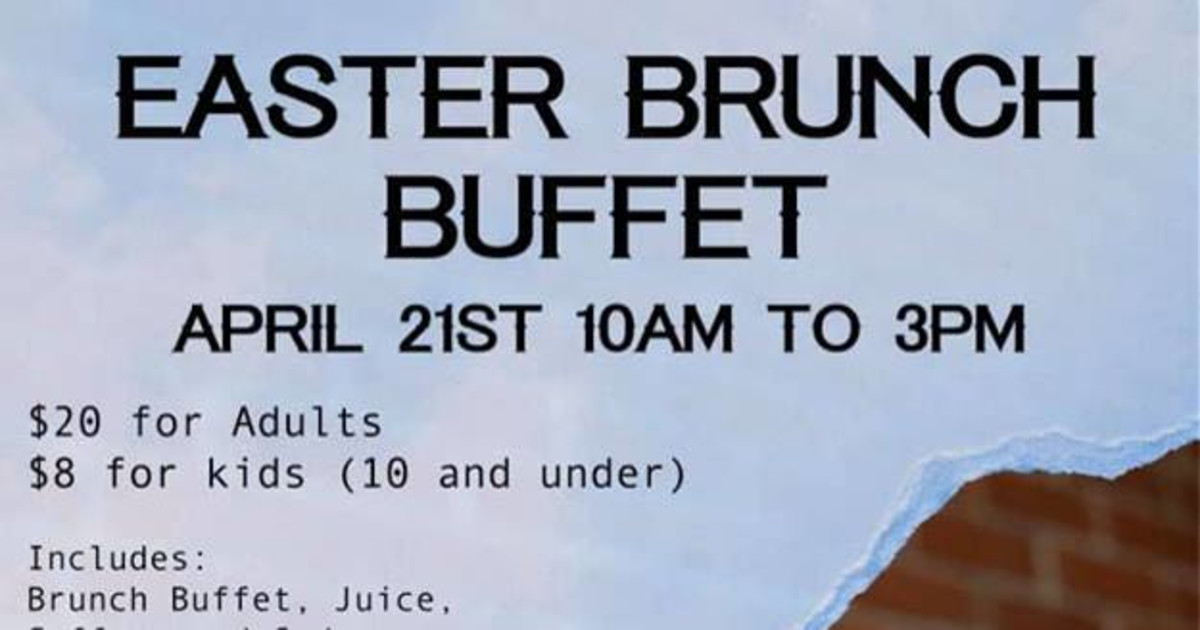 Easter Brunch Buffet in Indianapolis at Rooster's Kitchen