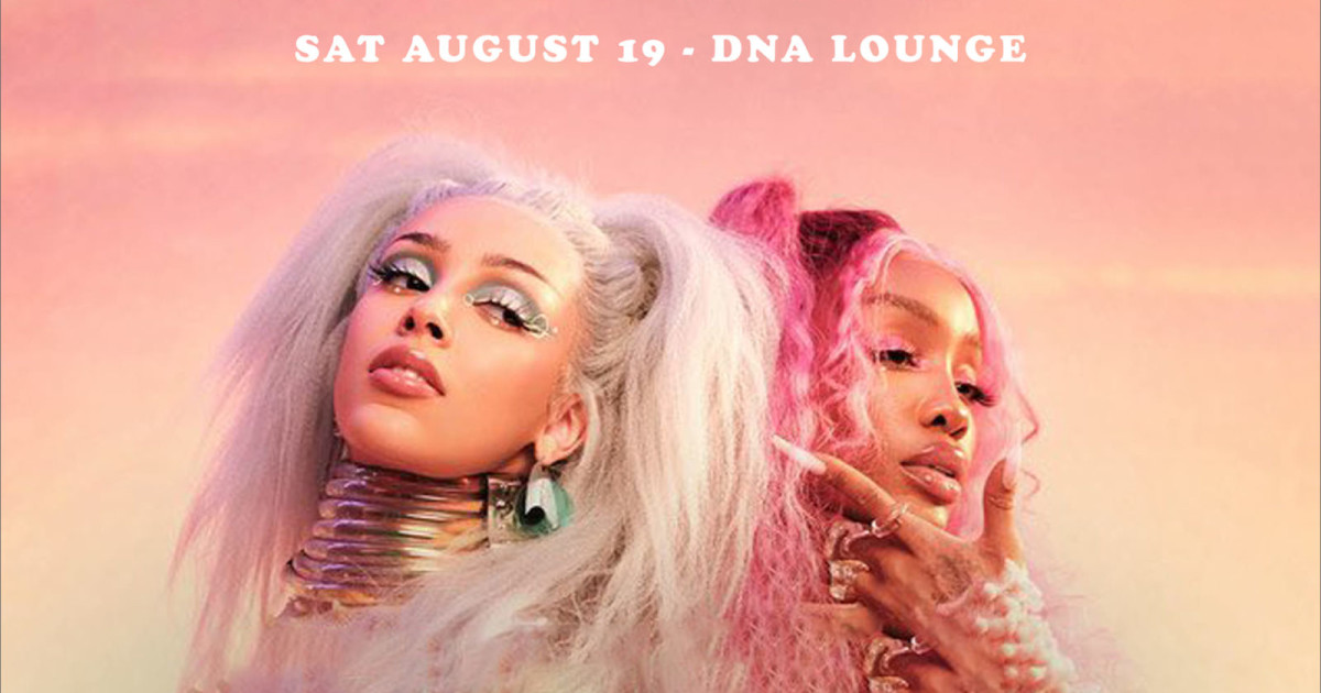 KISS ME MORE: SZA × DOJA CAT DANCE PARTY in San Francisco at DNA