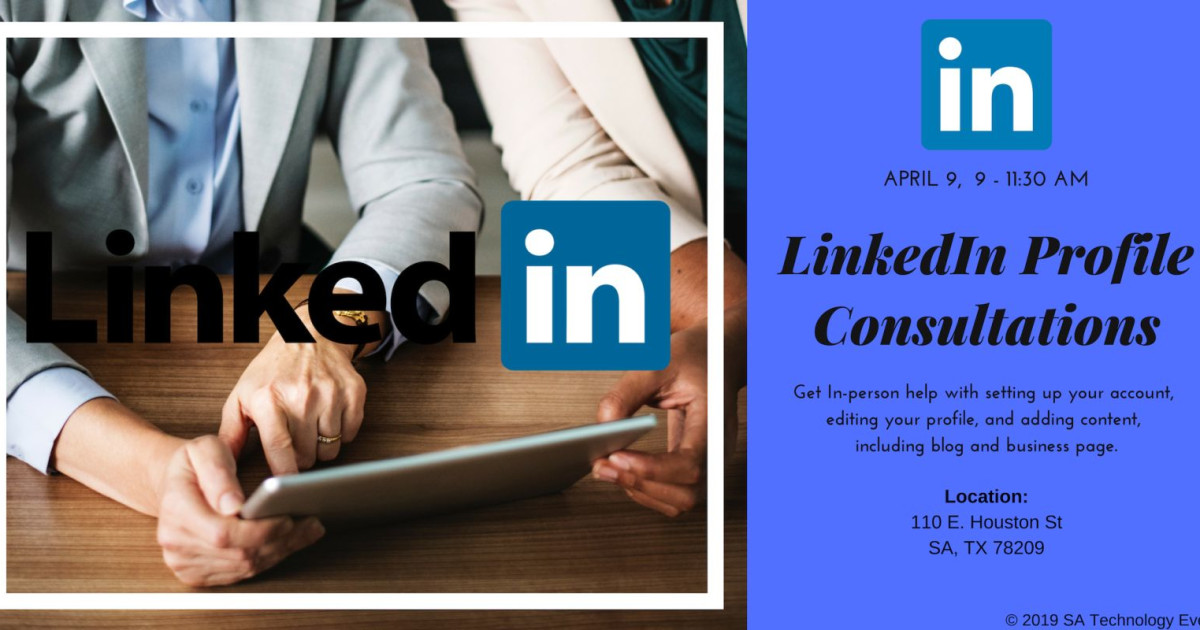 LinkedIn Profile Consultations in San Antonio at SA Technology