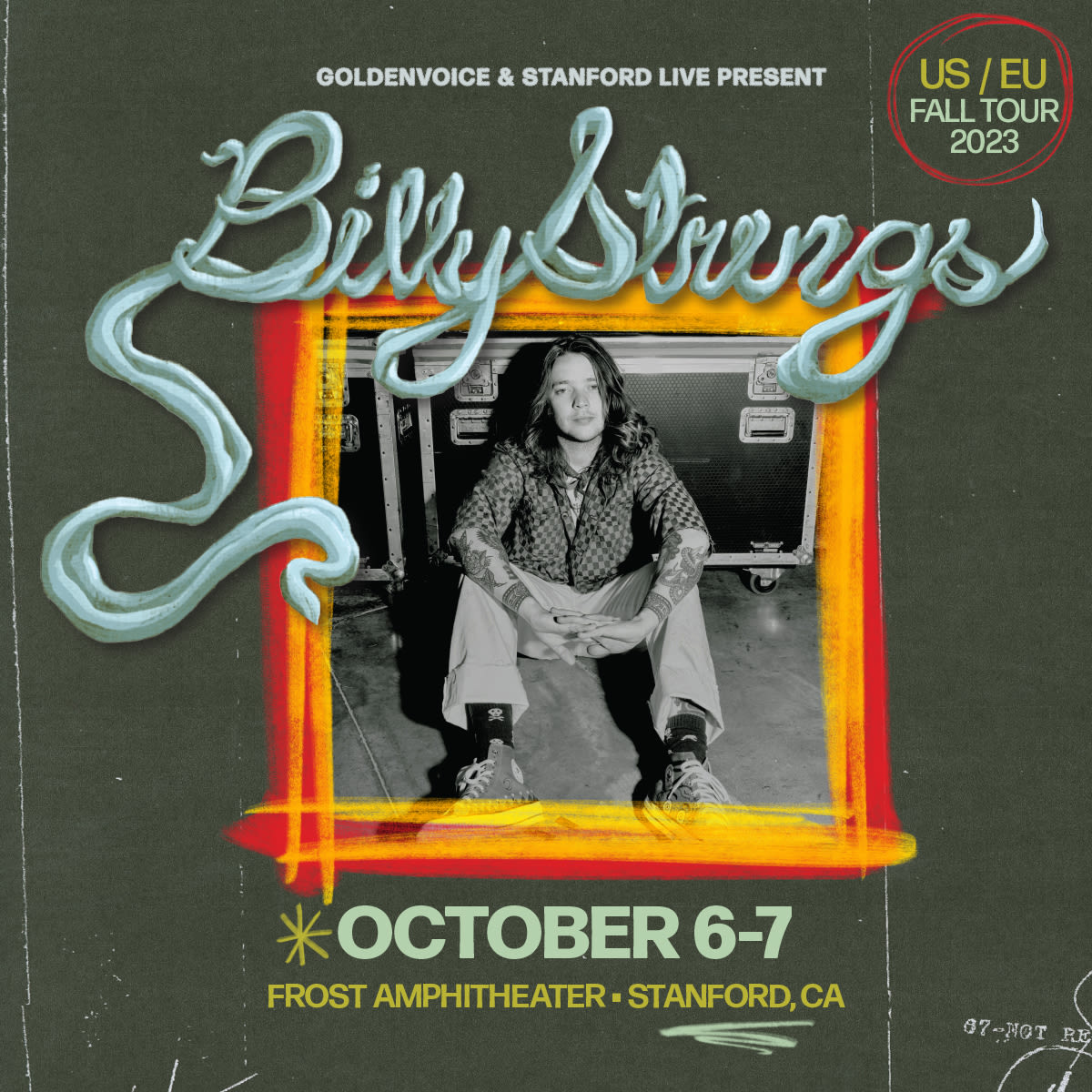 Billy Strings in Stanford at Frost Amphitheater