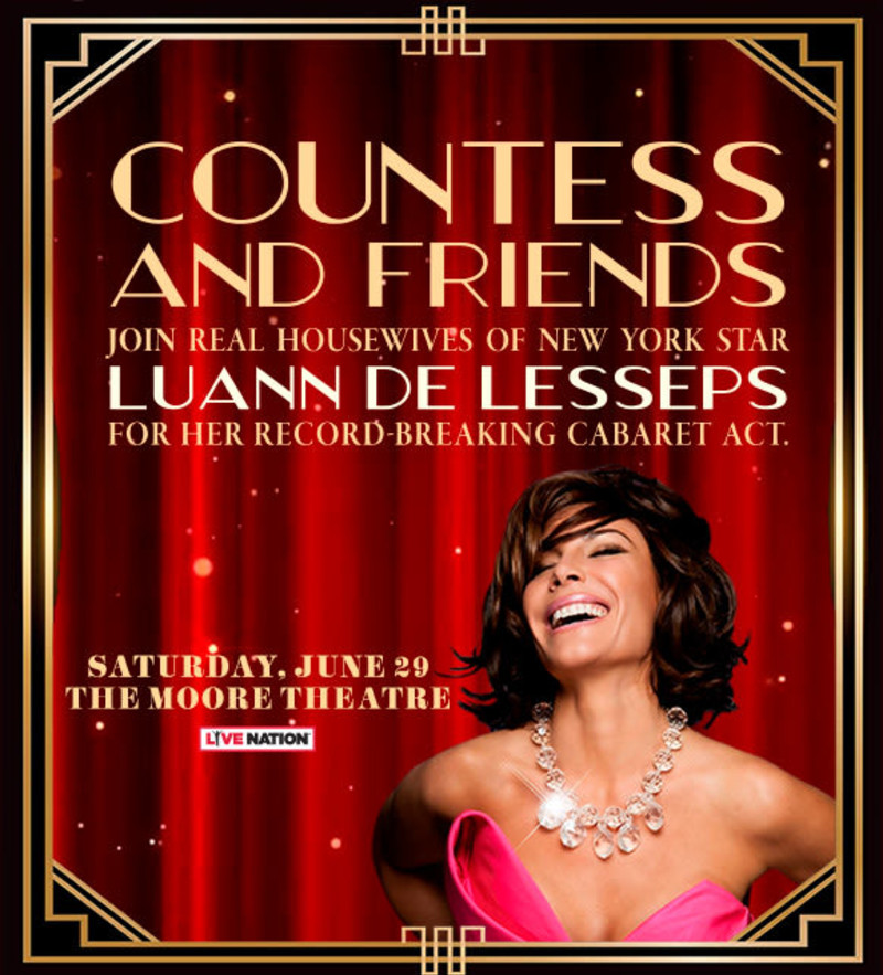 Countess LuAnn and Friends in Seattle at The Moore Theatre