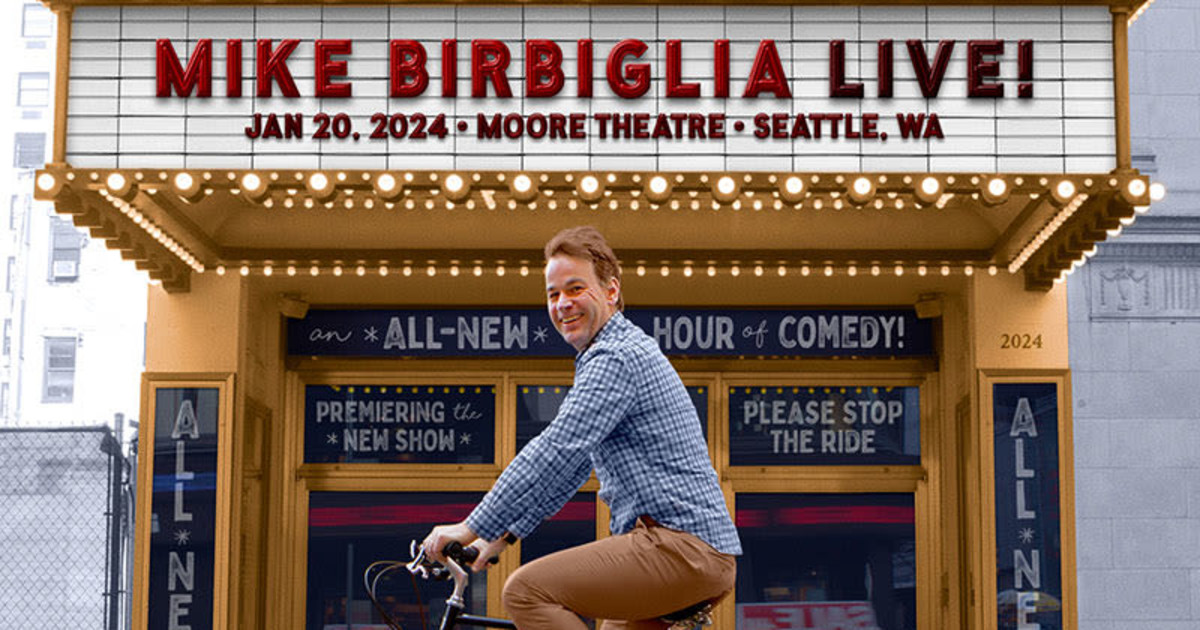 Mike Birbiglia in Seattle at The Moore Theatre