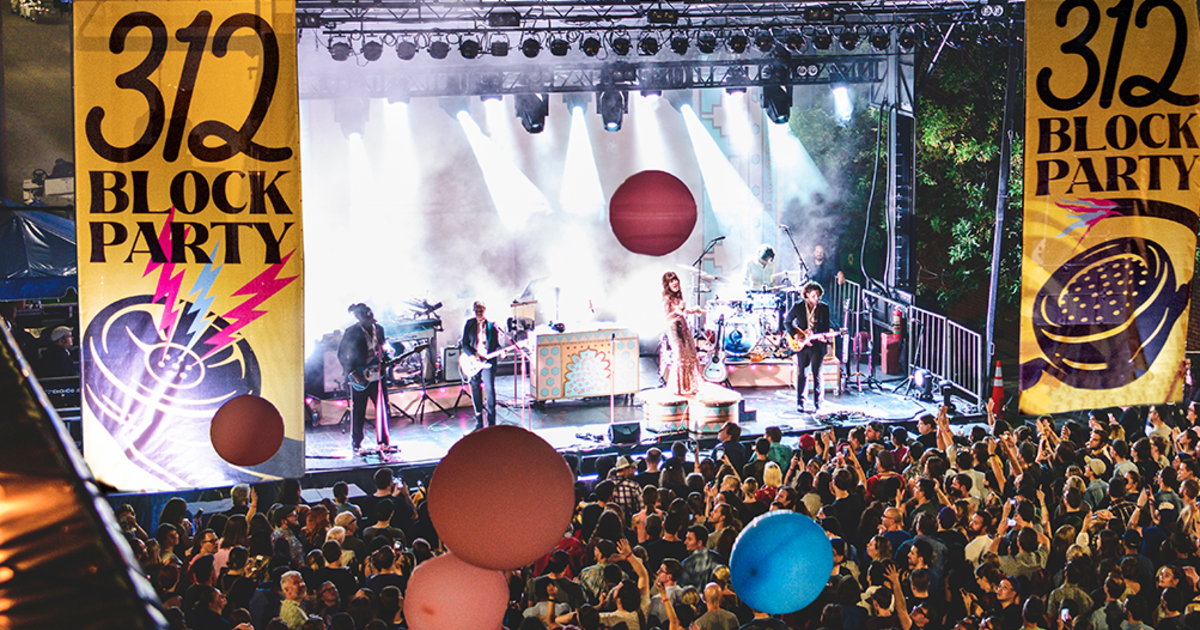 312 Block Party in Chicago at Goose Island Fulton Street Brewery