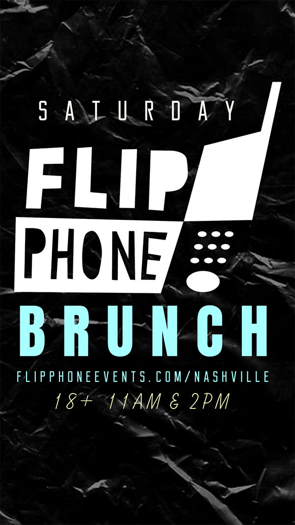 Flip Phone Brunch in Nashville at The Electric Jane