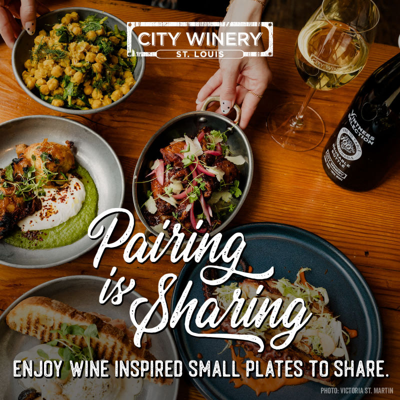 New 'Pairing Is Sharing' Menu in St. Louis at City Winery St. Louis