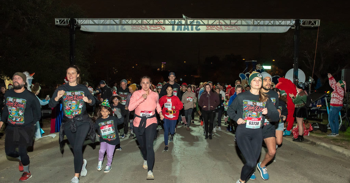 2023 Austin Trail of Lights Fun Run in Austin at Zilker Park
