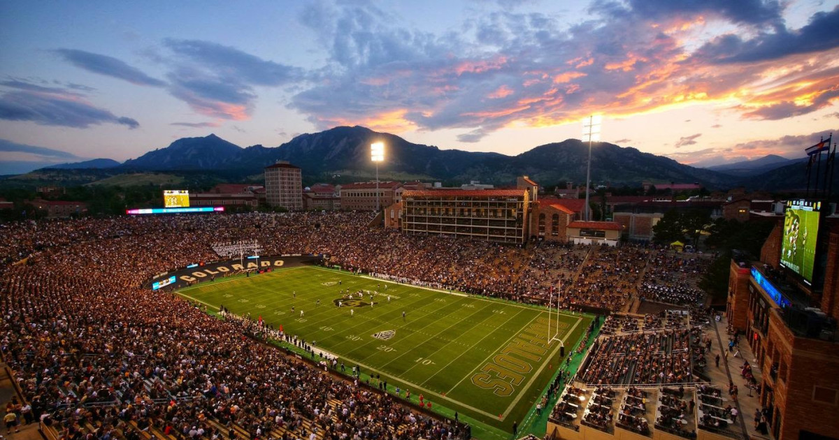 CU vs Stanford College Football in Boulder at Folsom Field