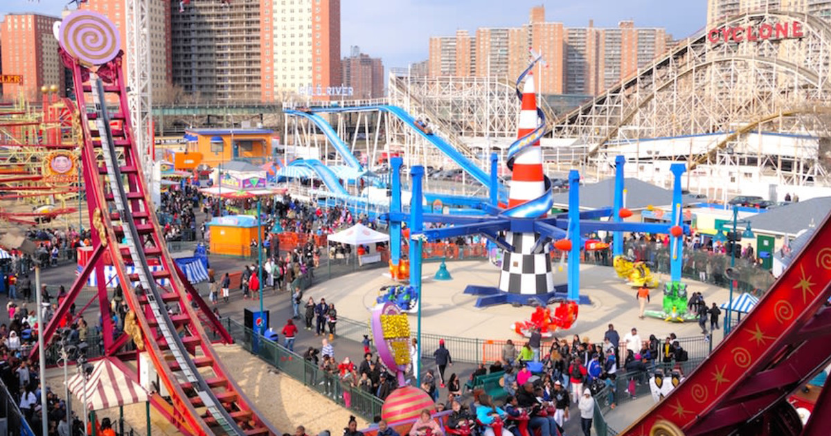 Coney Island's Luna Park Opening Day 2019 in Brooklyn at Luna Park