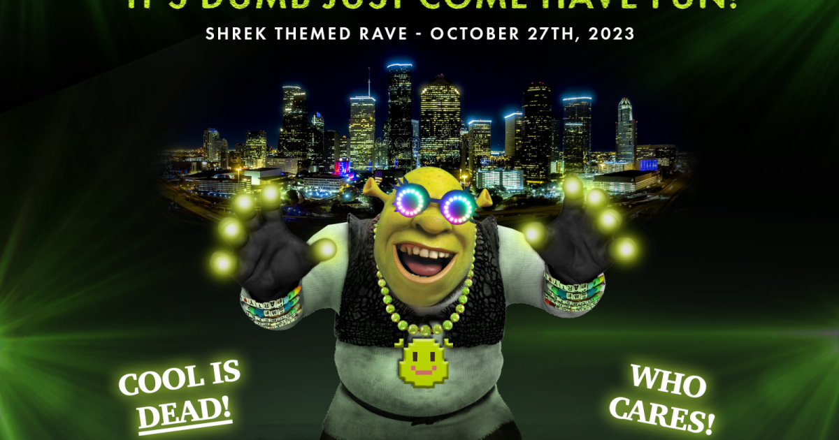 Shrek Rave in Houston at Warehouse Live Midtown