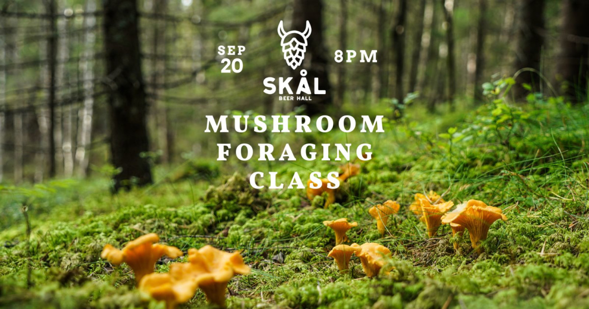 Mushroom Foraging Class in Seattle at Skål Beer Hall