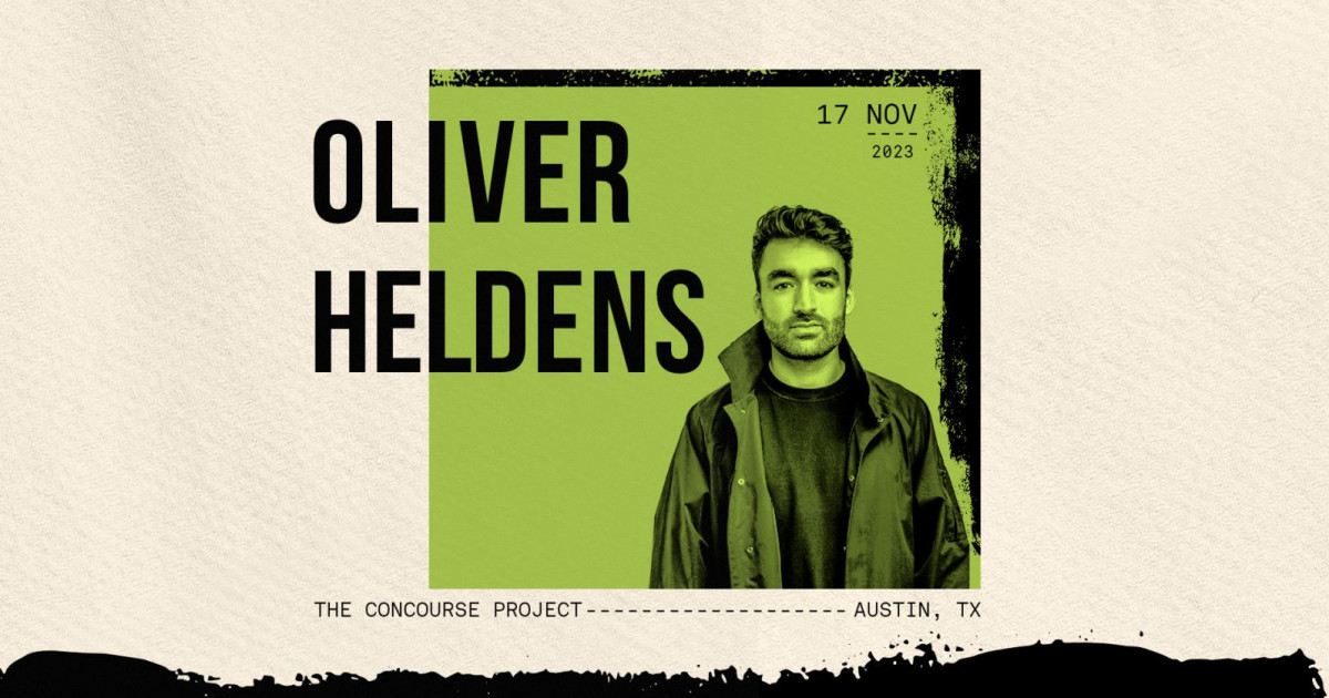 Oliver Heldens at The Concourse Project in Austin at The