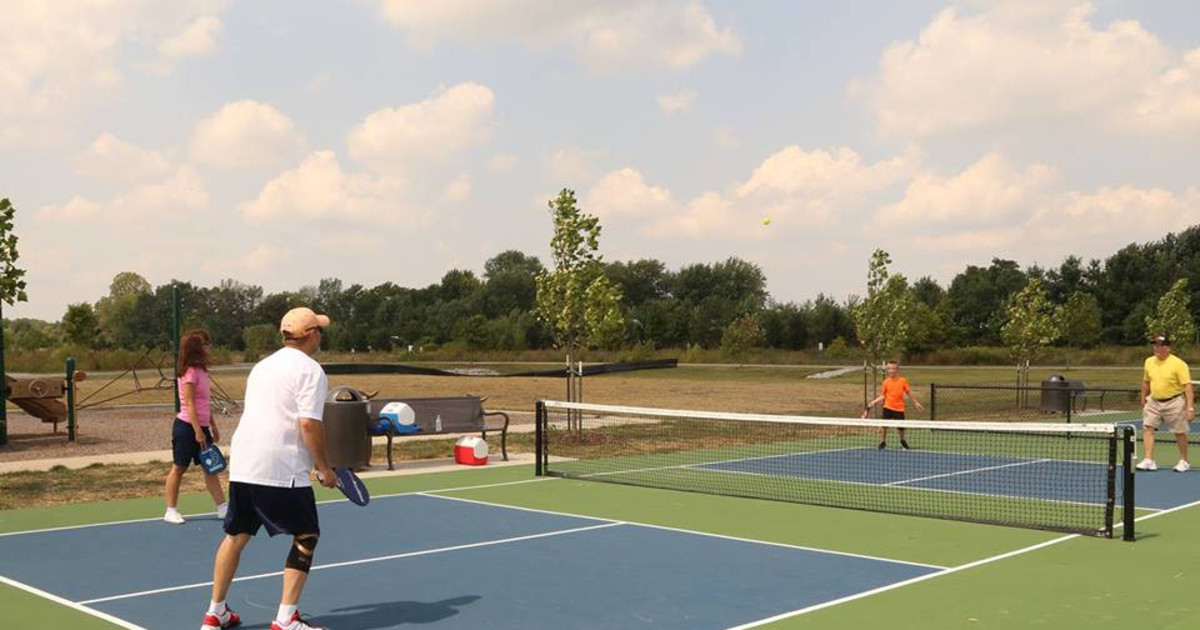 Pickleball Tournament in Fishers at Cyntheanne Park