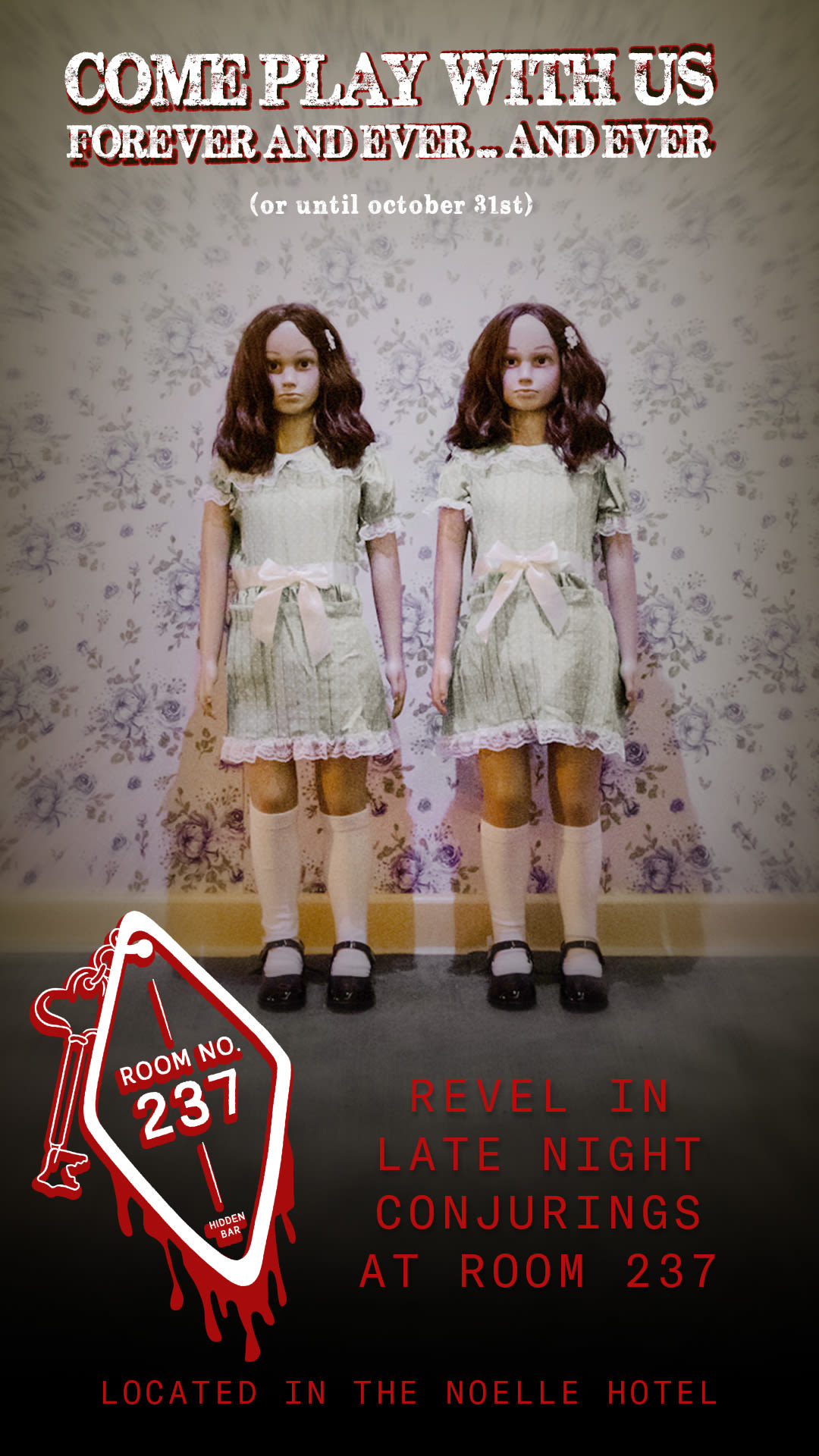 Hidden Bar Room 237 in Nashville at Hidden Bar at Noelle