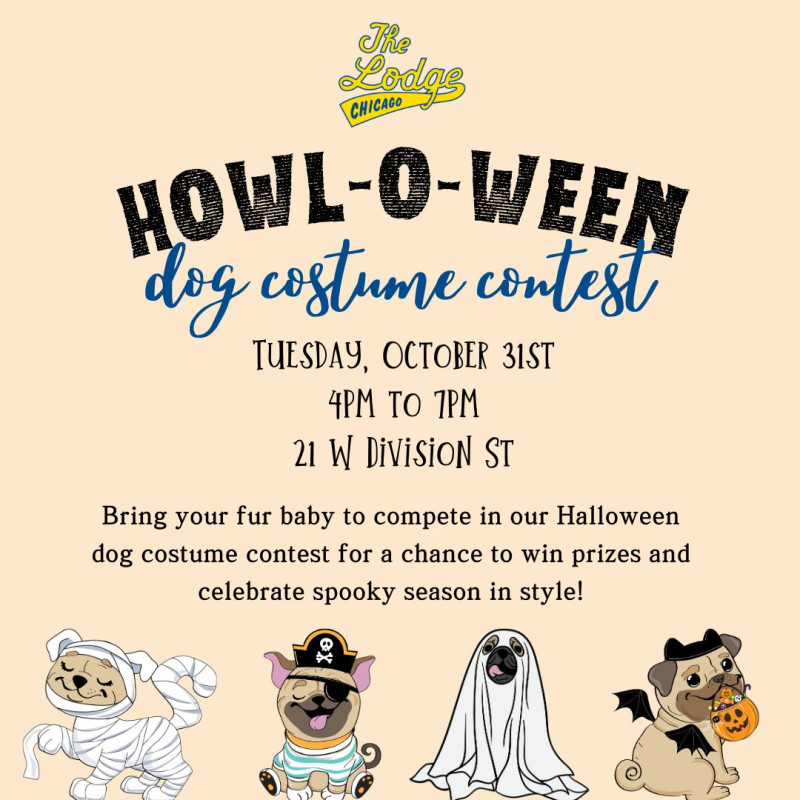 HowlOWeen Dog Costume Contest at The Lodge in Chicago at The