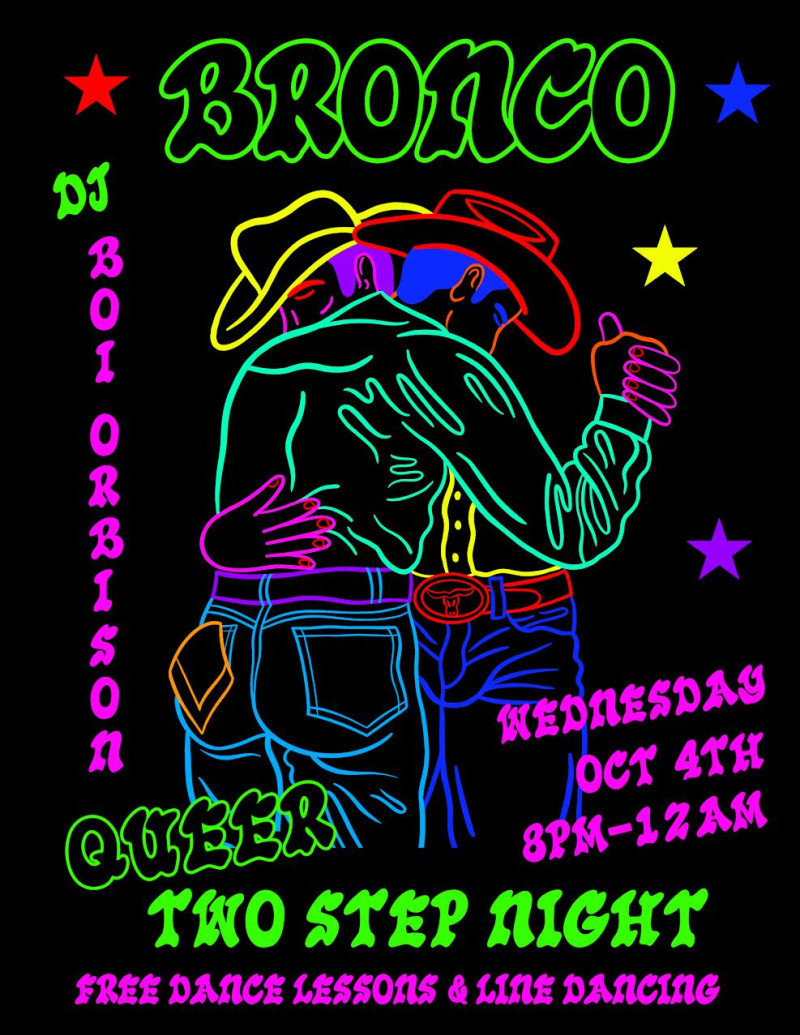 BRONCO Queer Two Step Night with Boi Orbison in Austin at Cheer Up