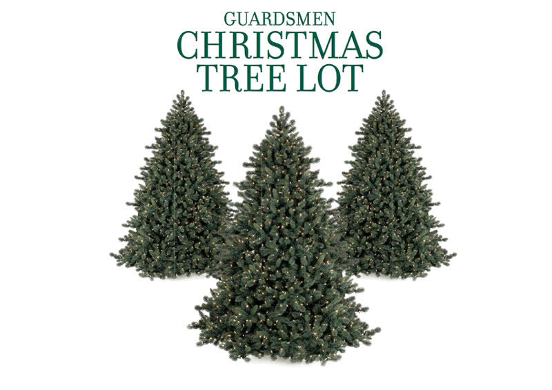 The Guardsmen Holiday Tree Lot 2023 in San Francisco at Fort Mason